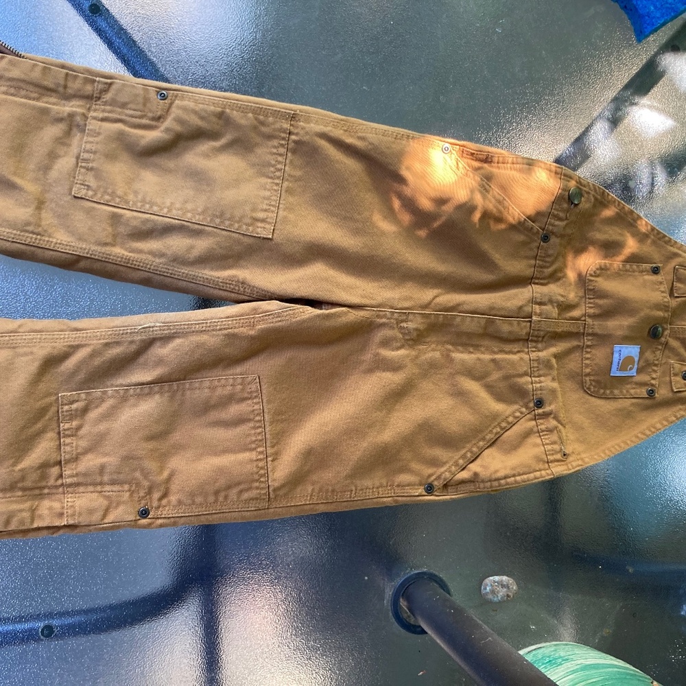 Carhartt lined overalls